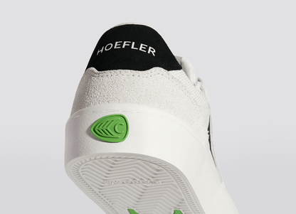 T20 PRO Vintage White Suede Off-White Mesh Black Logo Sneaker